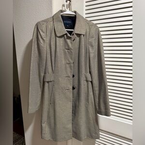 Banana Republic Women's Striped Trench Coat